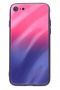 Evelatus Evelatus Apple iPhone 7 / 8 / SE2020 / SE2022 Water Ripple Gradient Color Anti-Explosion Tempered Glass Case Gradient Pink-Purple