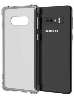 Evelatus Evelatus Samsung S10e Military Shockproof TPU Case Black melns
