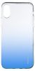 Aksesuāri Mob. & Vied. telefoniem Evelatus Evelatus Apple iPhone X / XS Gradient TPU Case Blue zils 