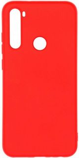 Evelatus Evelatus Xiaomi Redmi Note 8  /  Redmi Note 8 2021 Nano Silicone Case Soft Touch TPU Red