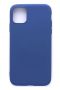 Evelatus iPhone 11 Soft Touch Nano Silicone Case Dark Blue zils
