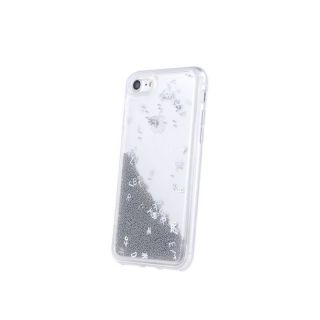 - ILike Apple iPhone 11 Pro Liquid Letters TPU Case Silver sudrabs