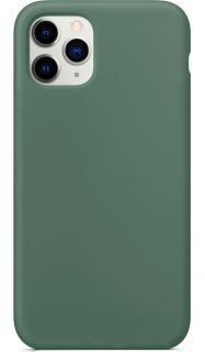 Evelatus iPhone 11 Pro Max Premium mix solid Soft Touch Silicone case Pine Green zaļš