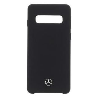 - Samsung Galaxy S10 Silicone Cover Black melns