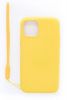 Aksesuāri Mob. & Vied. telefoniem Evelatus Evelatus Apple iPhone 11 Pro Soft Touch Silicone Case with Strap Yello...» 