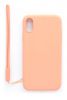 Aksesuāri Mob. & Vied. telefoniem Evelatus iPhone X / XS Soft Touch Silicone Case with Strap Pink rozā 