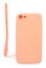 Aksesuāri Mob. & Vied. telefoniem Evelatus Evelatus Apple iPhone 7 / 8 Soft Touch Silicone Case with Strap Pink r...» Maciņi / Somiņa
