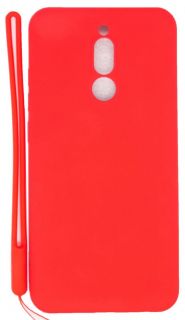 Evelatus Redmi 8 Nano Silicone Case Soft Touch TPU Red sarkans