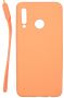 Evelatus Evelatus Huawei P30 Lite Soft Touch Silicone Case with Strap Pink
