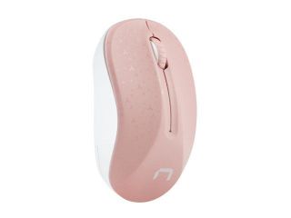 Natec&nbsp;Mouse, Toucan, Wireless, 1600 DPI, Optical, Pink-White