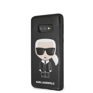 - Karl Lagerfeld Samsung Galaxy S10e Ikonik Full Body PC / TPU Case Black melns