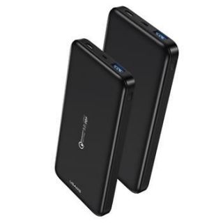 - USAMS Universal US-CD92 QC3.0 Power Bank 10000mAh Black