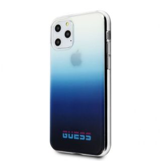 GUESS iPhone 11 Pro Californaa PC / TPU Case Gradient Blue zils