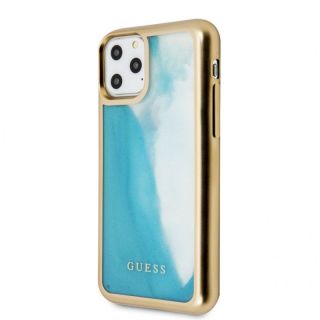 GUESS Guess Apple iPhone 11 Pro PC / TPU Glow In Dark Sand Gold Blue zelts zils