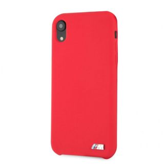 BMW iPhone XR Hardcase Silicone Red sarkans