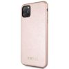 Аксессуары Моб. & Смарт. телефонам GUESS iPhone 11 Pro Max Iridescent PU Hard Case Rose Gold rozā zelts Безпроводные зарядки (Индуктивные)