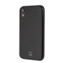 - Mercedes-Benz iPhone XR Hard Case Real Carbon Fiber Black melns