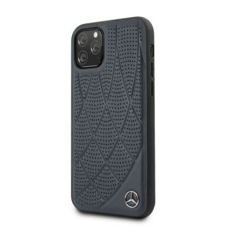 - Mercedes-Benz Apple iPhone 11 Pro Quilted Genyine Leather Blue