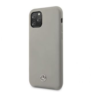 - Mercedes-Benz iPhone 11 Pro Liquid Silicone Case Grey