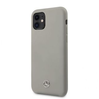 - Mercedes-Benz iPhone 11 Liquid Silicone Case Grey pelēks