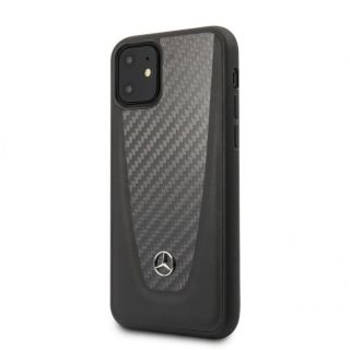 - Mercedes-Benz Apple iPhone 11 Hard Case Leather Carbon Fiber Black