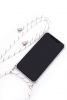 Aksesuāri Mob. & Vied. telefoniem Evelatus A70 Case with rope White Stripes Transparent balts Bluetooth austiņas
