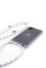 Aksesuāri Mob. & Vied. telefoniem Evelatus Evelatus Apple iPhone 11 Case with rope White Stripes Transparent balt...» Aizsargstikls