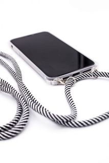Evelatus Evelatus Apple iPhone 11 Silicone Transparent with Necklace TPU Strap Transparent