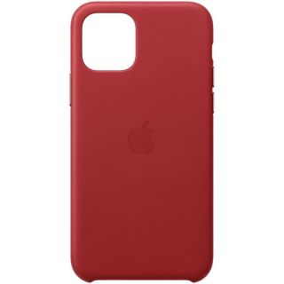 Apple iPhone 11 Pro Leather Case Red sarkans