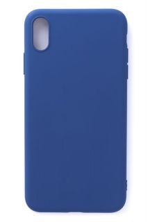 Evelatus Evelatus Apple iPhone XS MAX Soft Touch Silicone Blue zils