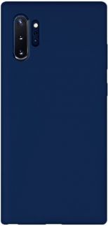 Evelatus Evelatus Samsung Note 10 Plus Soft Touch Silicone Blue zils