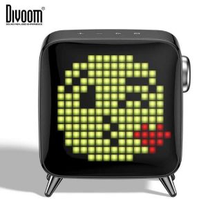 - Divoom Universal Tivoo-max Smart 40W Bluetooth Speaker with Large Led Pixel Art Display and Comunity App Black melns