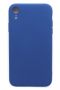 Evelatus iPhone XR Soft Touch Nano Silicone Case Dark Blue zils