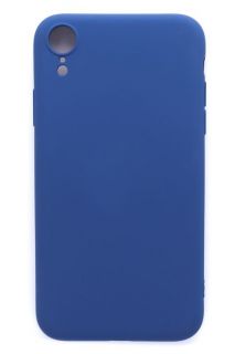 Evelatus iPhone XR Soft Touch Nano Silicone Case Dark Blue zils
