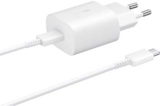 Samsung Travel Quick charger Type-C to Type-C 25W, 1M, White