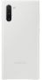 Samsung Note 10 Leather cover case White