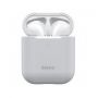 Baseus Baseus Apple Silica Series Ultra-Thin Silicone Protector Case for AirPods 1 / 2 Grey