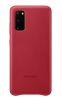 Aksesuāri Mob. & Vied. telefoniem Samsung Galaxy S20 Leather Cover Red sarkans Somas