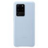 Aksesuāri Mob. & Vied. telefoniem Samsung Galaxy S20 Ultra Leather Cover Sky Blue zils Bezvadu lādētāji (Induktīvie)
