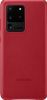Aksesuāri Mob. & Vied. telefoniem Samsung Galaxy S20 Ultra Leather Cover Red 