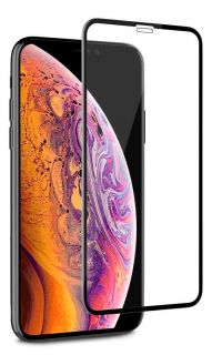 - iphone X / XS / 11 Pro 2.5D Black Frame Full Glue melns