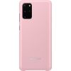 Аксессуары Моб. & Смарт. телефонам Samsung Galaxy S20 Plus LED Cover case Pink rozā Безпроводные зарядки (Индуктивные)