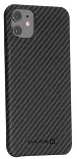 Evelatus iPhone 11 Premium Carbon Case ECCI11 Black melns