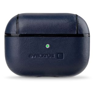 Evelatus Evelatus Apple AirPods Pro Leather Protective Case Dark Blue zils