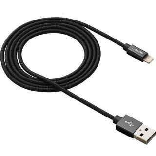 CANYON Charge & Sync MFI Cable 1m Black melns