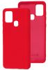 Аксессуары Моб. & Смарт. телефонам Evelatus Evelatus Samsung A21s Soft Touch Silicone Red sarkans 