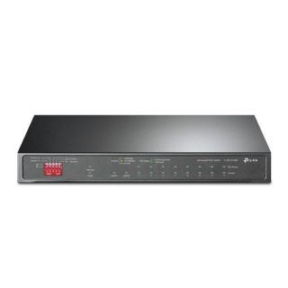 TP-LINK 10-Port Gigabit Easy Smart Switch with 8-Port PoE+ TL-SG1210MP Unmanaged, Desktop, Power supply type External, Ethernet LAN  RJ-45  ports 9