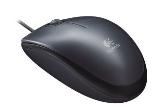 Logitech LOGI M90 cord.optical Mouse EER2 Black melns