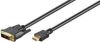 Мониторы - Goobay 
 
 DVI-D / HDMI cable, gold-plated HDMI to DVI-D, 2 m 