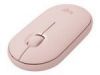Aksesuāri datoru/planšetes Logitech LOGI Pebble M350 Wireless Mouse ROSE rozā 